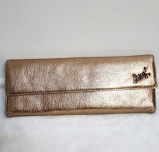 Juicy Couture Retro Y2K Metallic Rare Long Wallet Organizer Mad Money Kisslock
