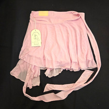Blogilates NEW Pink Dance Studio Wrap Skort Skirt Size Medium