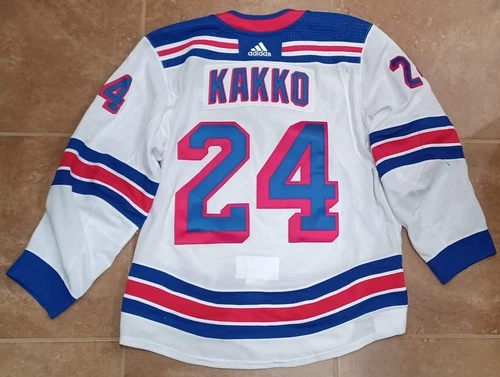 Kaapo Kakko 2023-24 Game Worn Opening Night NY Rangers Hockey Jersey - Adidas
