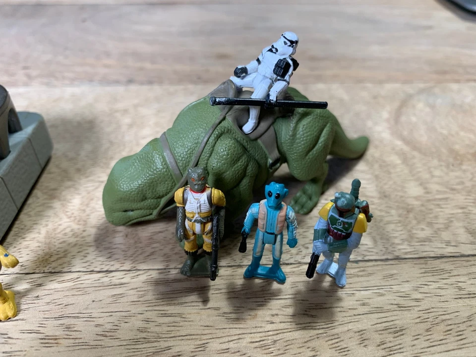 Star Wars Micro Machines Action Fleet JABBA'S PALACE, HUNTERS, BANTHA & TUSKEN - Bild 2 von 4