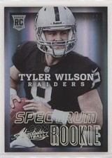 2013 Panini Absolute Rookie Spectrum Platinum 10/10 Tyler Wilson #195 0c3