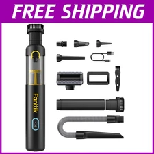 Portable Car Vacuum, 19000Pa Suction Power, Type-C Charge