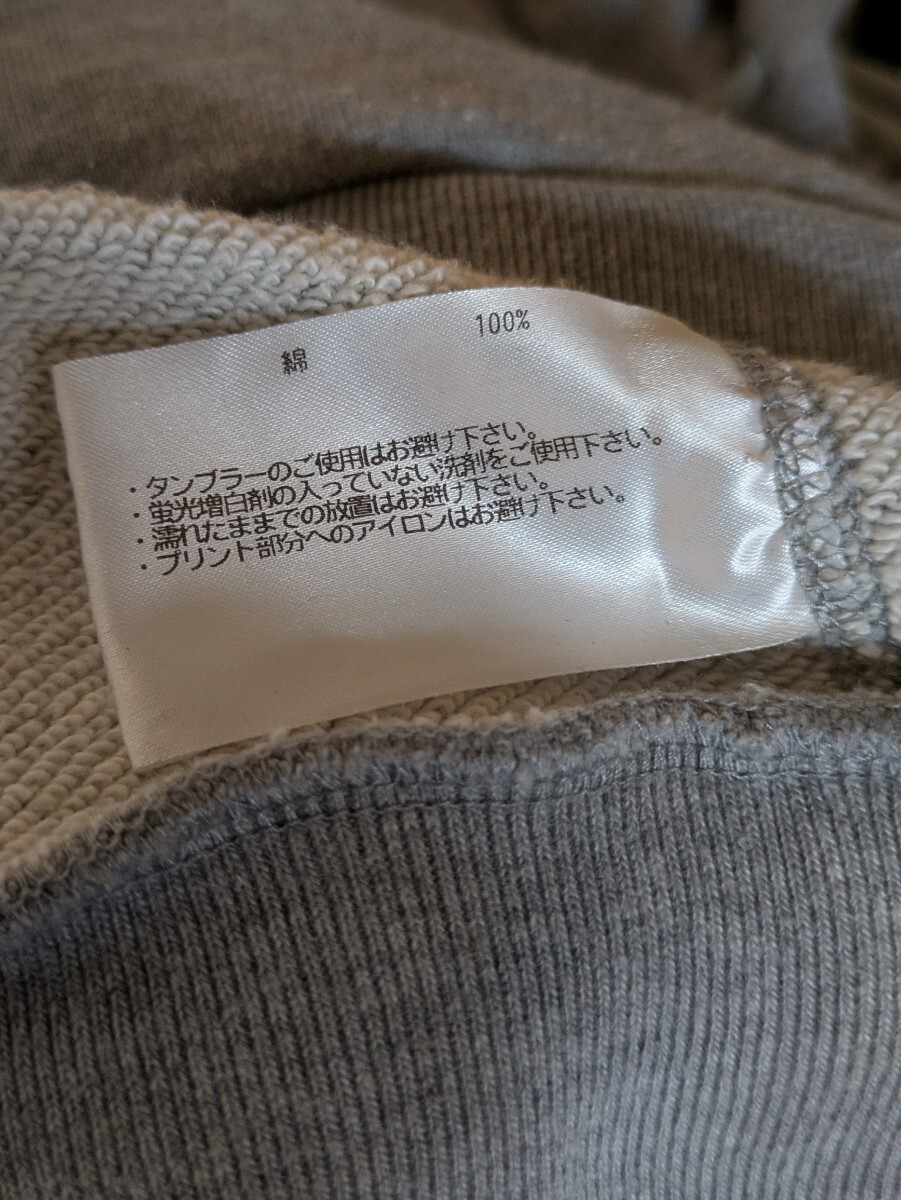 LOOPWHEELER Loopwheeler Pullover Parka Gray S - image 6