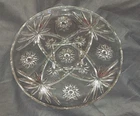 Vintage Anchor Hocking EAPC Star of David 10” Party Dinner Plates,