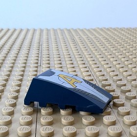 LEGO Agents: Swipe's Cycle Hood, Dark Blue Wedge 4 x 4, 47753, 8967 GETAWAY 2009