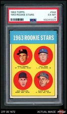 1963 Topps #544 Rusty Staub Rookie Stars PSA 6 - EX/MT