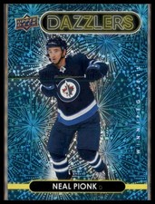 2021-22 Upper Deck #DZ-100 Neal Pionk Dazzlers Blue