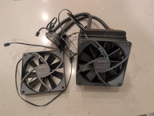 Asetek 550LC 120mm Liquid Cooler 2 NZXT Aer F120Q - High Performance Fans