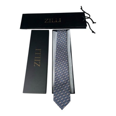 ZILLI Originale Krawatte Aus Seide 7 Lagen