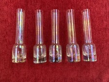 Vintage Italian serve Limoncello  glasses, vintage liqueur glasses x5/ Rare Find