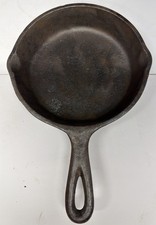 3 SK Cast Iron Skillet Fryer made in USA H1