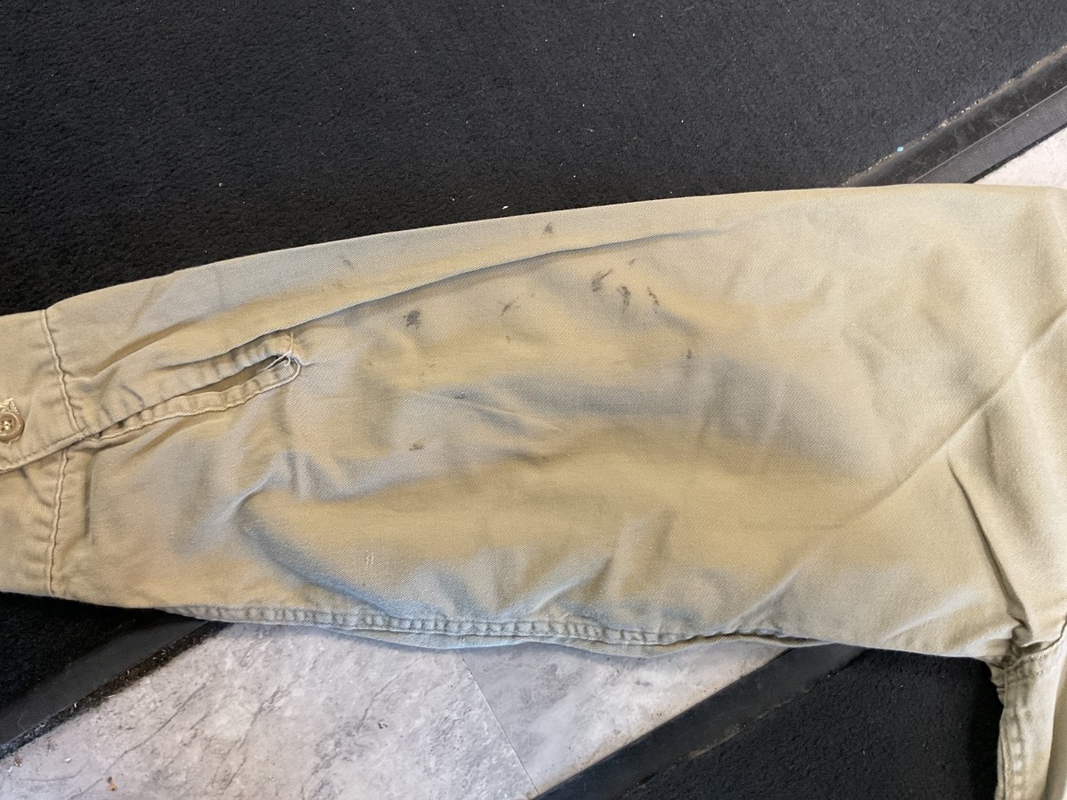 schaefer uniform shirt 17-1/2 inch neck property of par X uniform service corp View 3