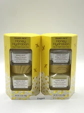 2X Trader Joe’s Honey Hydration Day Night Cream Duo Hyaluronic Acid Manuka Honey