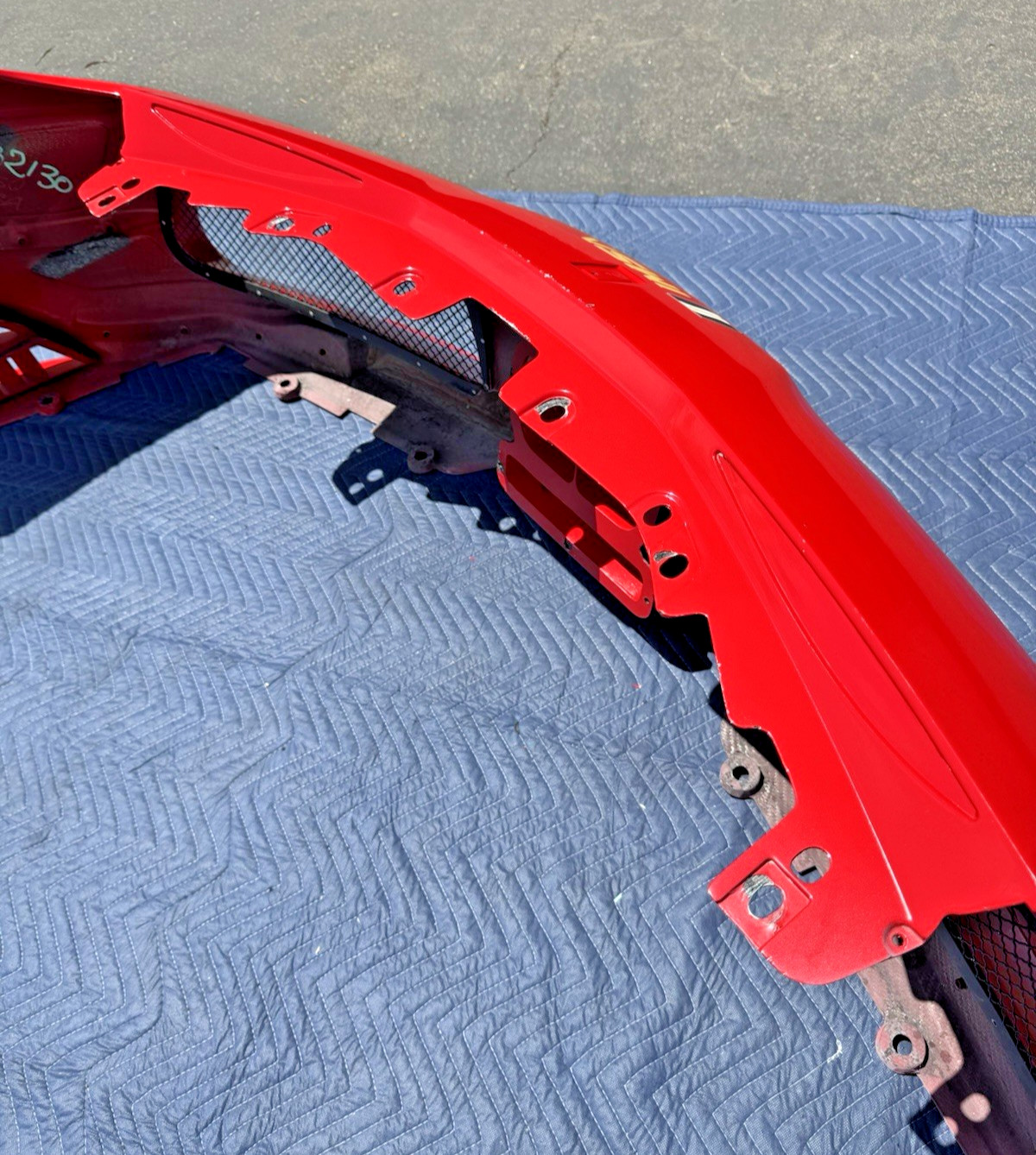 2017 Ferrari 488 Challenge Carbon Fiber CF Front Bumper Cover Race Aero OEM SD