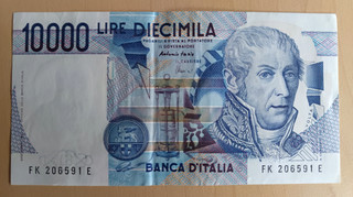 Banknote Italien 1000 Lire 3. Settembre 1984