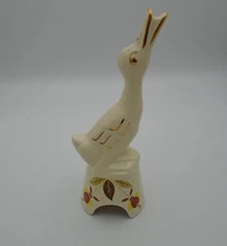 China Specialties Hall " AUTUMN LEAF " Pie Bird, Vent, Funnel 22K Gold Trim