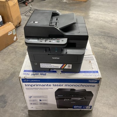Brother DCP-L2640DW Compact Wireless Black & White Laser Printer