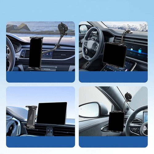 Support de voiture à angle de vision flexible pour tablettes convient aux appar - Photo 9 sur 12