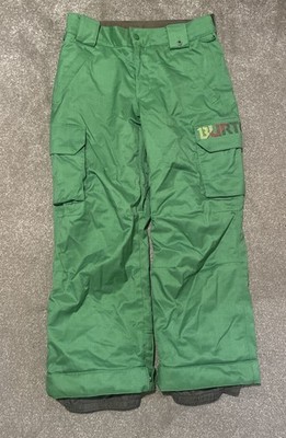 EUC Burton Dry Ride Ski Snowboard Hose grün Damengröße US 10/12