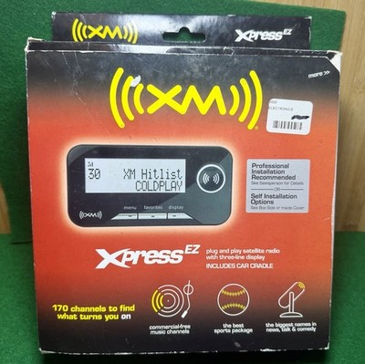 XM Satellite Radio Receiver Audiovox Xpress EZ 170 channels Model XMCK-5P New