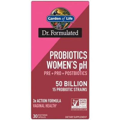 Garden of Life Dr. Formulated Probiotics Women's PH 50 Billion (30 Capsules)