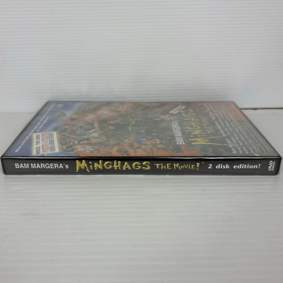 Minghags The Movie DVD CKY Bam Margera Skateboarding Jackass Sealed NEW 2008 OOP - Image 3 of 4
