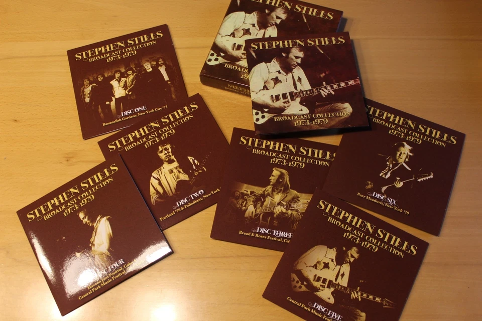 Stephen Stills 6 CD Box Set Broadcast Recordings Live 1973 - 1979 neuwertig - Bild 3 von 4