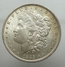 America - Stati Uniti 1 $ Dollaro Morgan Dollar 1885 mint NEW ORLEANS