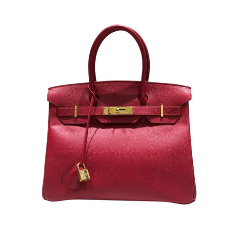 HERMES Birkin 30 Handbag D Stamp #OKB533