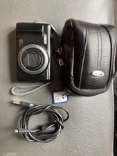OLYMPUS D-750 DIGITAL CAMERA 16 MEGAPIXEL+32 SD CARD+CHARGING USB LEAD+CASE