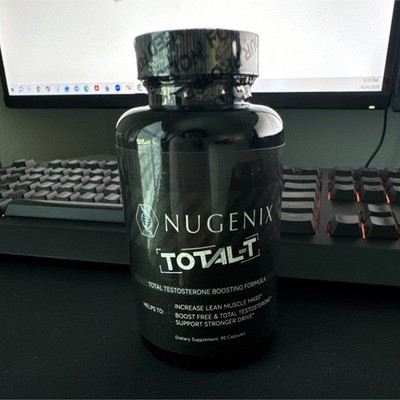 Nugenix Total-T Testosterone Boost, Lean Muscle, Drive, 90 Capsules Exp 12/2025