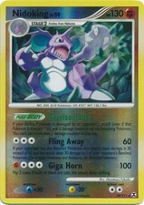 Nidoking - 29/111 - Rare - Reverse Holo LP, English Pokemon Rising Rivals on eBay
