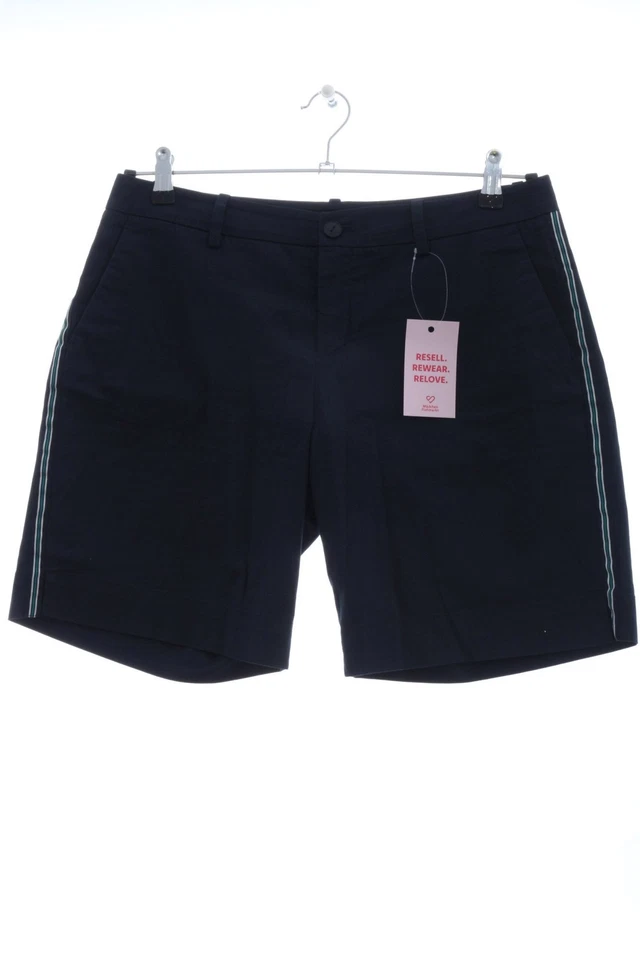 MARC O’POLO Hot pants Donna Pantalone corto Taglia IT 42 blu-bianco stile casual - Immagine 4 di 4