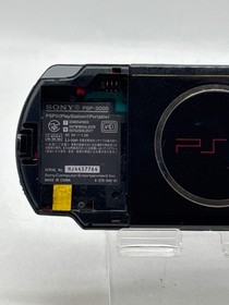 Sony PlayStation Portable PSP-3000 Video Game Handheld Console Red-Black