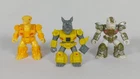 Lot of 3 Vintage Battle Beasts Figures Hasbro Takara 1986 Rhino Camel Gator