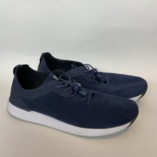 Madden Textile Navy Blue Oxford Lace Up Derby Casual Shoes Men's 10 Lightweight