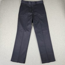 NWOT Dickies Work Pants Mens 33x32 Navy Blue 874 FLEX Straight Leg Chino