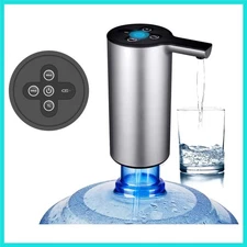 Auto Bottled Water Pump with Volume Control Water Dispenser Rechargeable Gall...