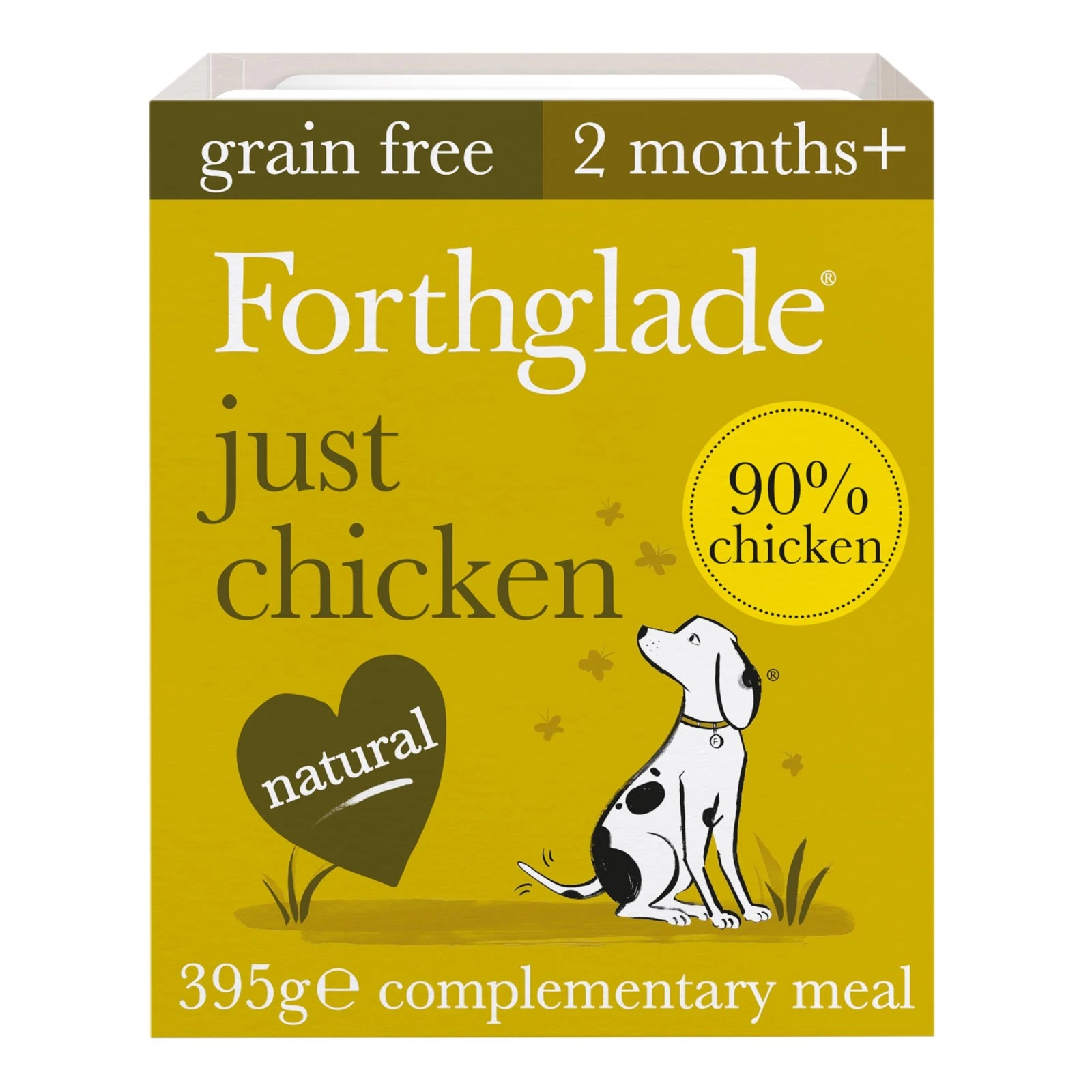 Complementary Wet Dog Food (18 x 395g Trays) - Grain Free &