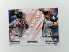 2019 Topps #HTL-35 Josh Donaldson / Chipper Jones Historic Through-Lines Braves