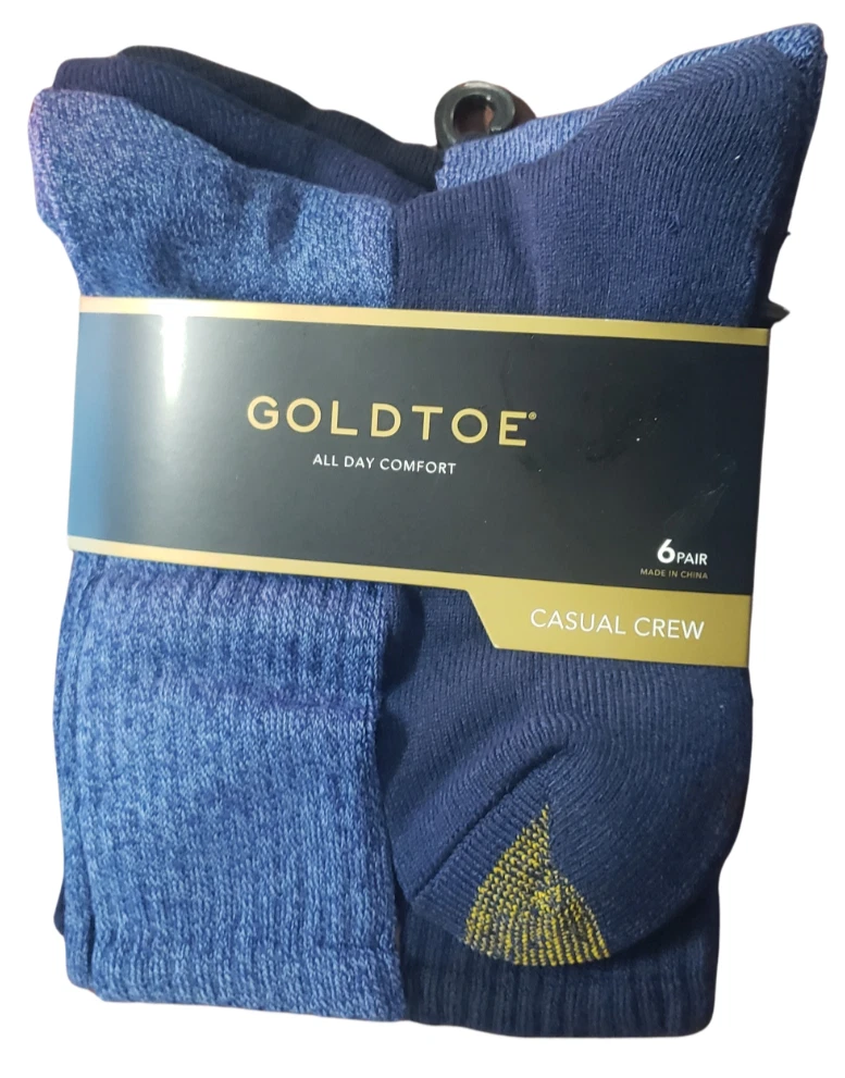 Blue Casual GOLD TOE Socks for Men for sale | eBay Blue Casual GOLD TOE Socks for Men for sale | eBay