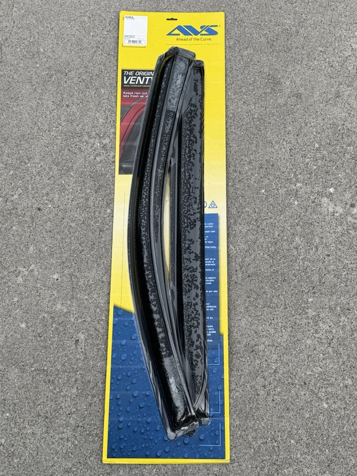 AVS Tape-On Vent Shade Visors Rain Guards for 2008-2010 Honda Odyssey Mini Van - Imagem 3 de 4