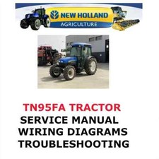 NEW HOLLAND TN95FA TRATTORE MANUALE OFFICINA SERVIZIO RIPARAZIONE PDF
