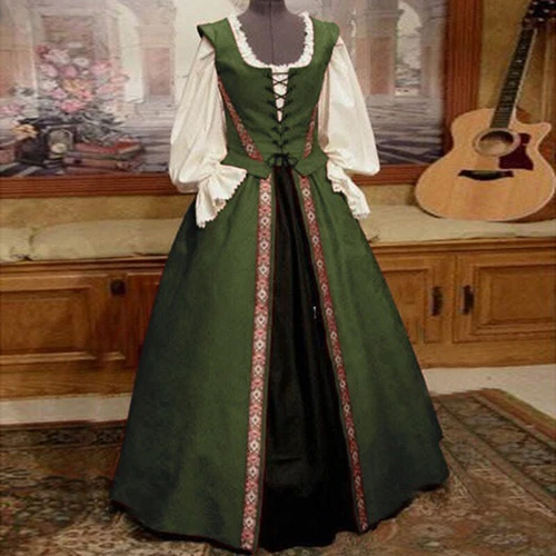 Renaissance viktorianisches Rokoko-Kleid Halloween Damenkostüm wunderschön gotisch - Bild 9 von 12