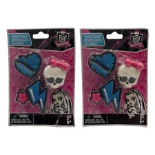 2 Pack Monster High Puzzle Erasers Heart Skull Lightening Bolt Star Crazeraser