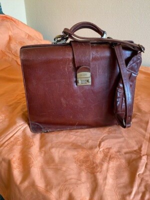 OCONI Aktentasche aus echtem Leder