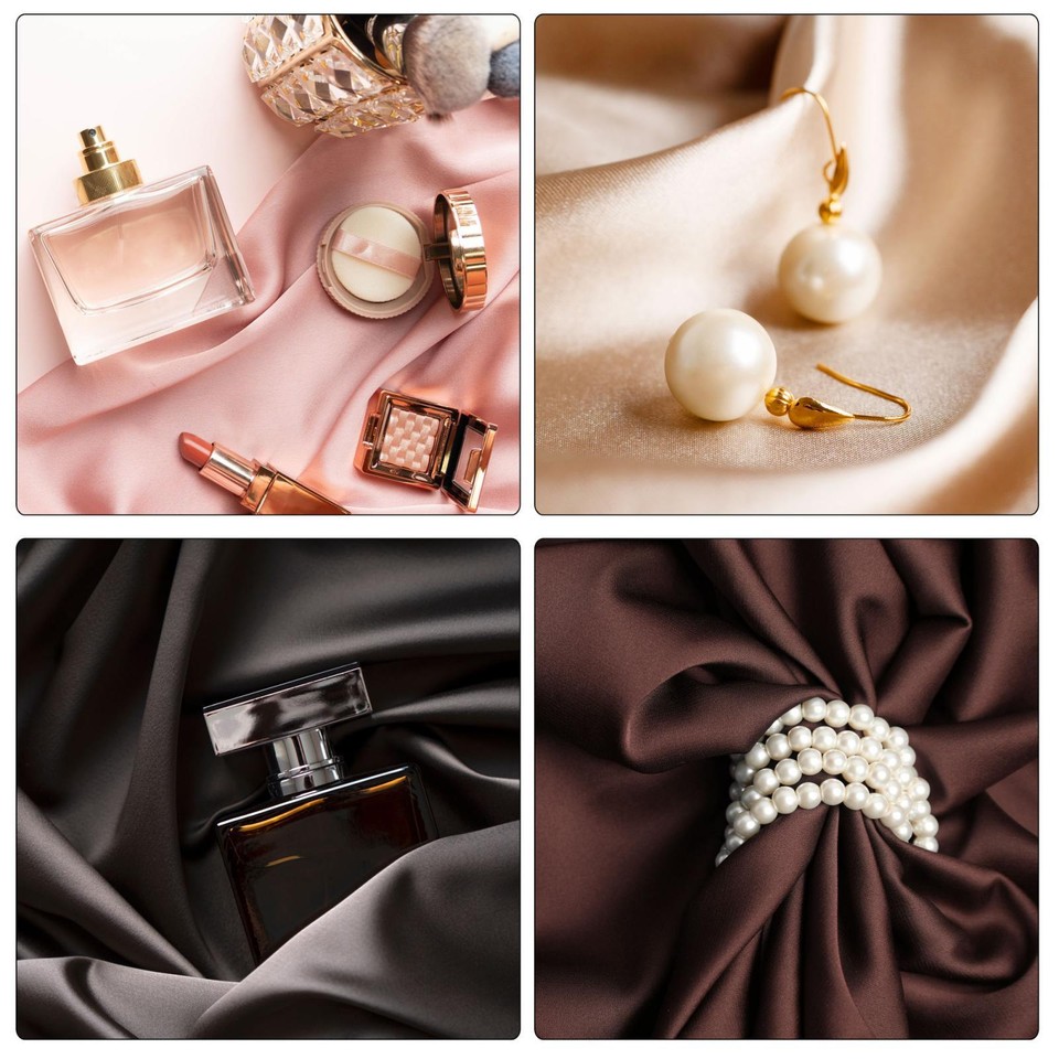 150x100cm Fabric Backdrop, Black Seamless Cloth Photo Background for