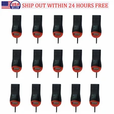 15 Memory Card Reader Adapters to USB 2.0 Adapter For Micro-SD SDHC SDXC TF Card