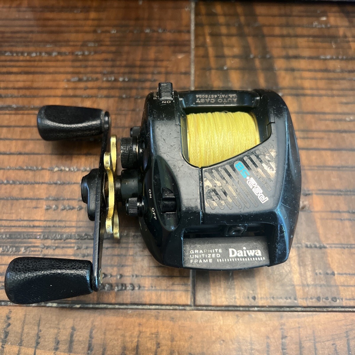 DAIWA PS2-5B BAITCASTING REEL ~ POWER MESH DRIVE ~ HI-SPEED ~ 5.2