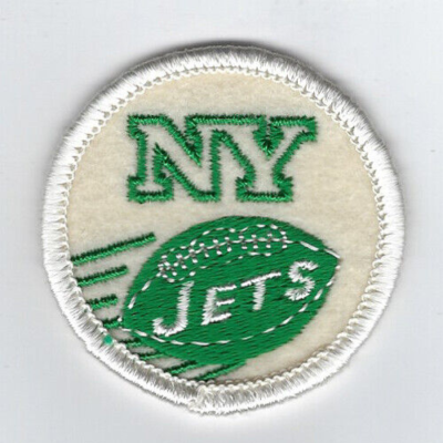 1960's New York Jets patch old logo 2